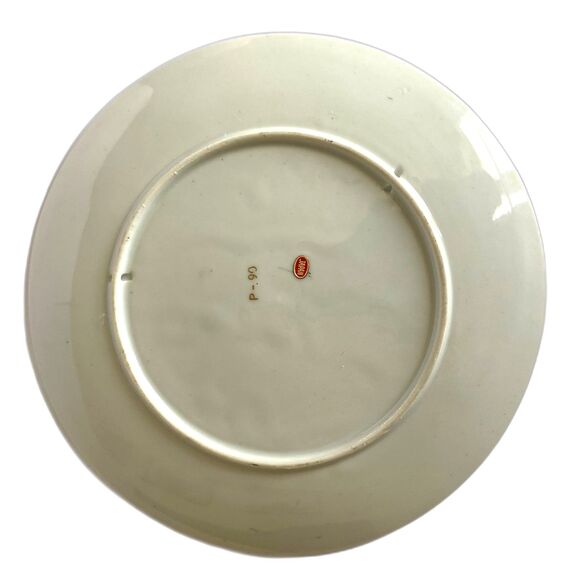 Vintage 1950s Japan Hand Painted Scenic Woodland Cabin Collectible Plate 8" - Picture 5 of 5